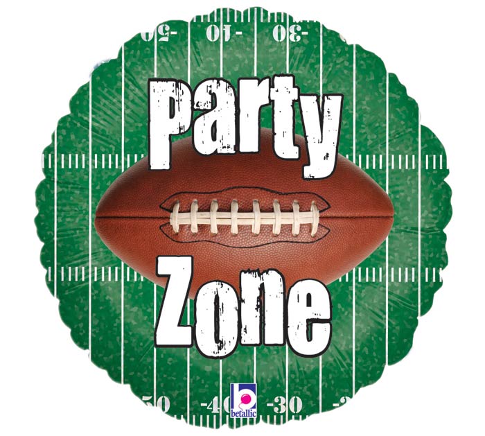 18-Inch Party Zone Balloon – Available for delivery in Atlanta or pickup in Sandy Springs
