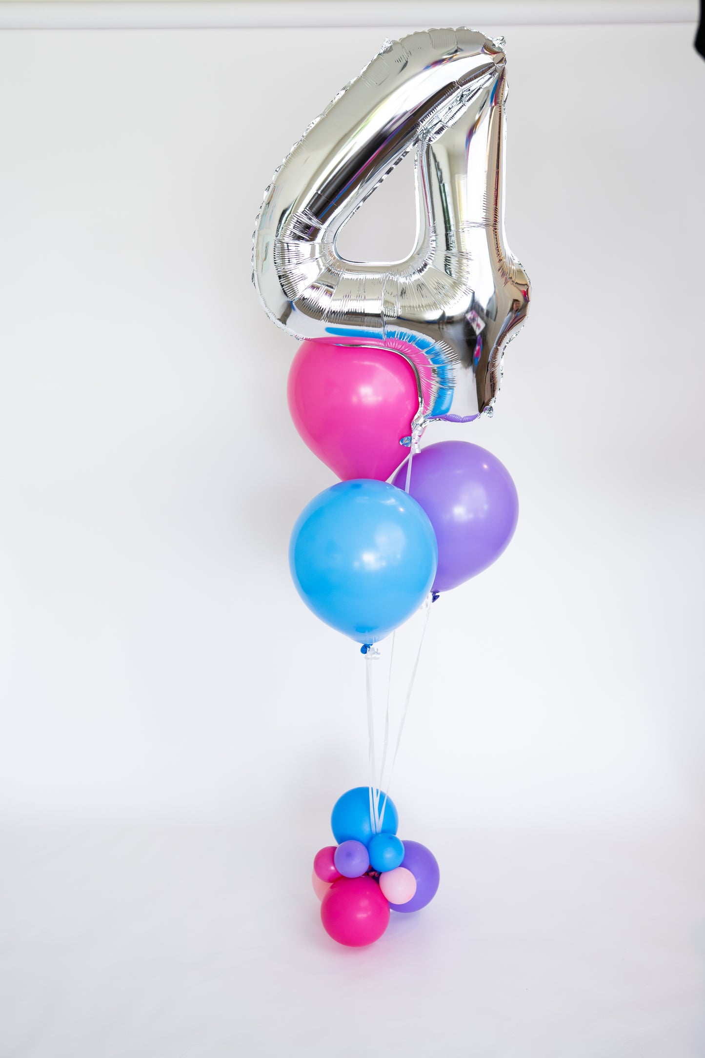 Bold Number Balloon Bouquet