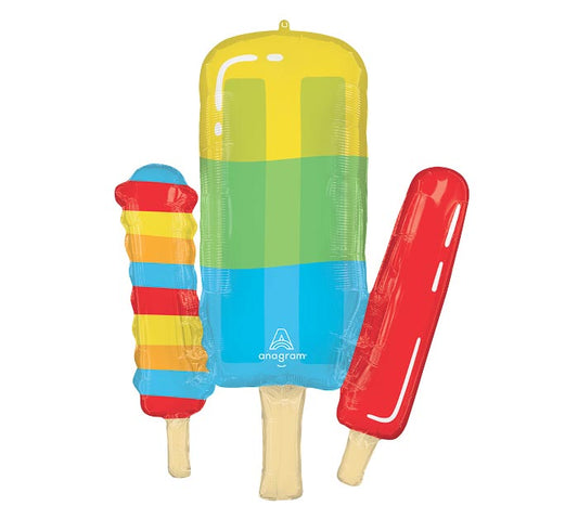 34" Pool Party Popsicles Balloon