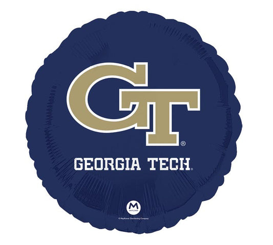 18" NCAA Georgia Tech Balloon