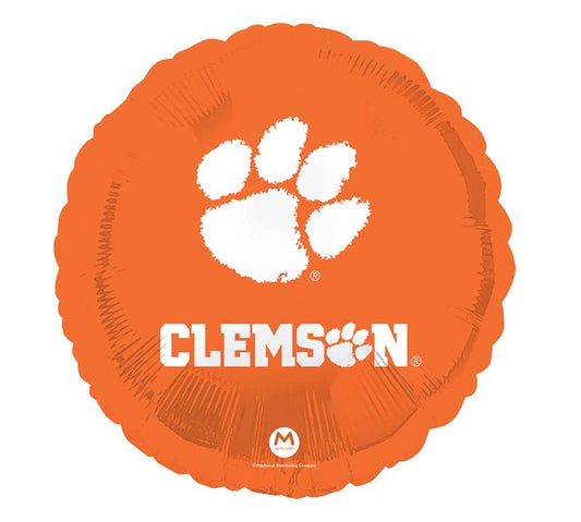 18" Clemson Balloon