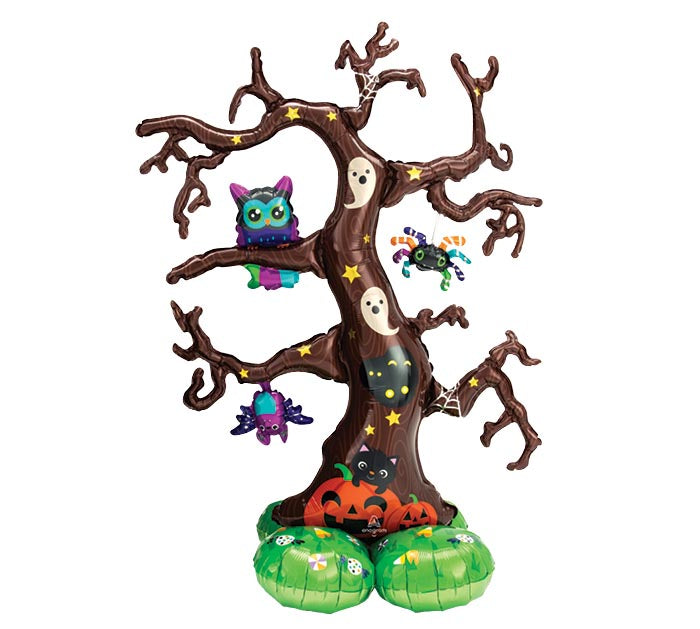 62-Inch Airloonz Creepy Halloween Tree Balloon – Available for delivery in Atlanta or pickup in Sandy Springs
