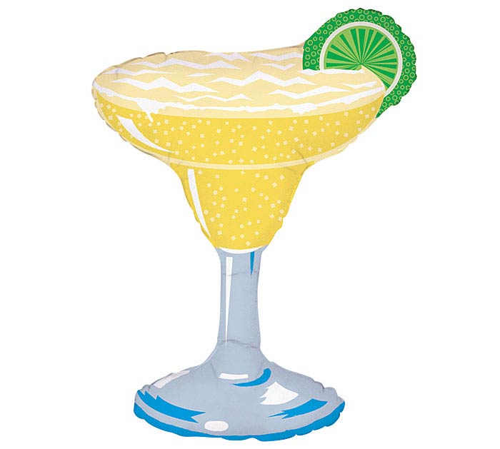 32" Margarita Glass Balloon