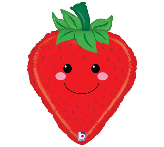 21" Strawberry Produce Pal Balloon