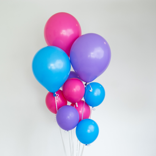 Bold Confetti Balloon Bouquet