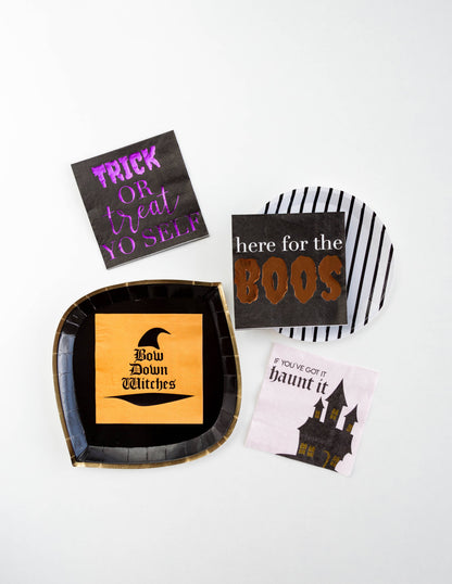 "Bow Down Witches" Cocktail Napkins - 20 Pk.