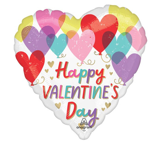 17" Hearts on Hearts Balloon – Available for delivery in Atlanta or pickup in Sandy Springs