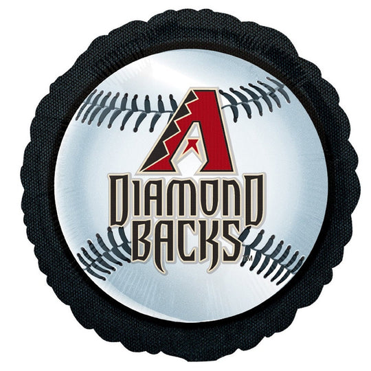 18" MLB Arizona Diamondbacks Baseball Balloon – Available for delivery in Atlanta or pickup in Sandy Springs