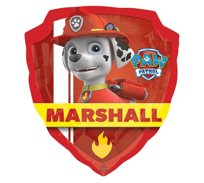 27" Paw Patrol Double Sided Badge Super Balloon