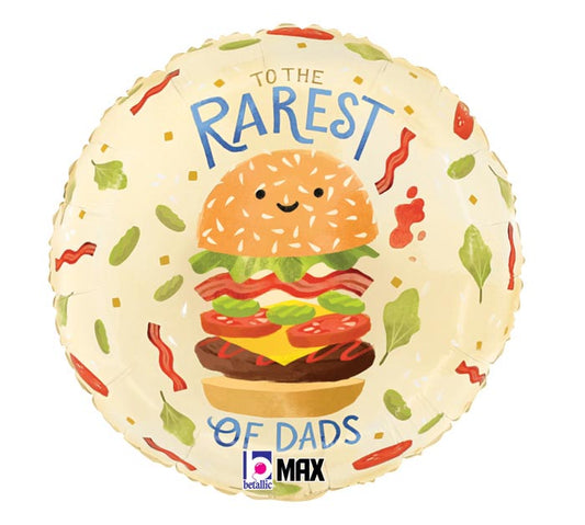 18" Rarest Dad Around Balloon