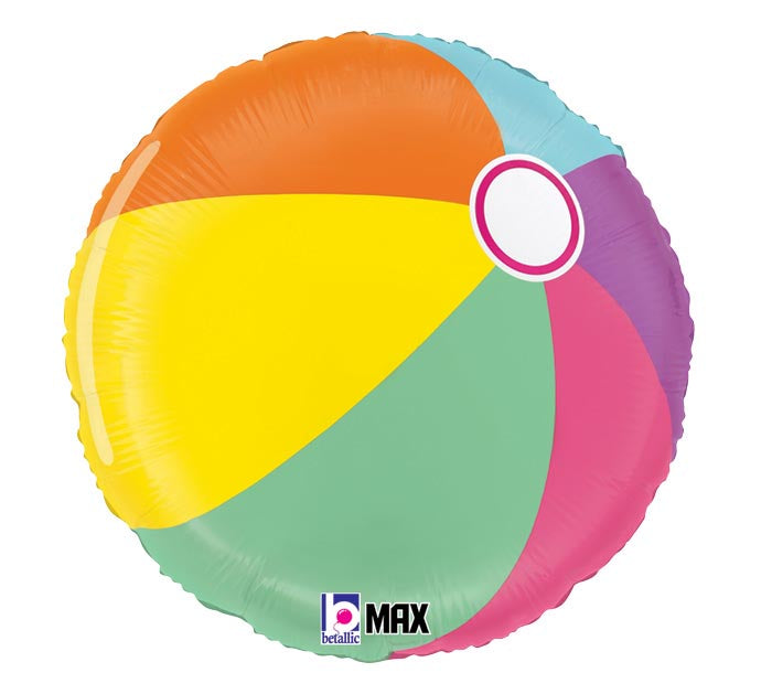 18" Summer Beach Ball Balloon