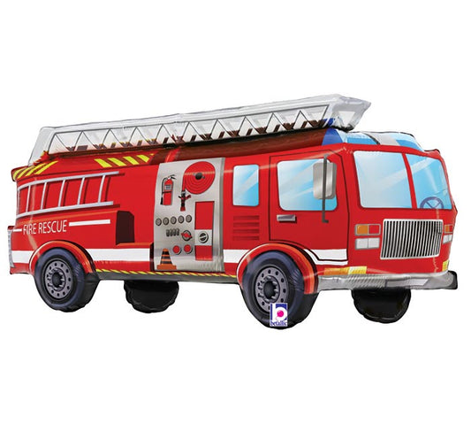 34" Firetruck Balloon