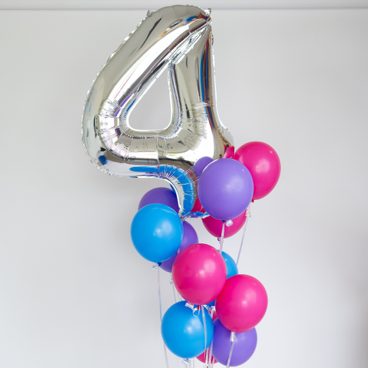 Showstopper Number Balloon Bouquet