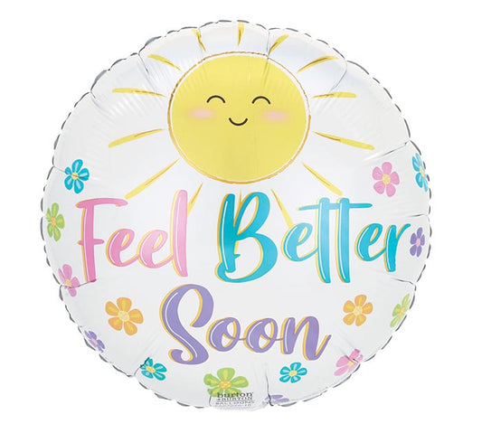 17" Feel Better Soon Balloon