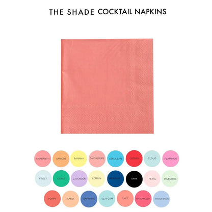 Shades Cocktail Napkins - 23 Color Option